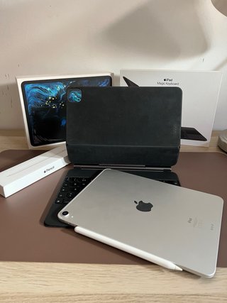iPad Pro 11 1ª Gen + Magic Keyboard + Pencil