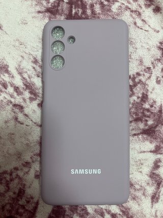 Funda Móvil Samsung Galaxy S21 Morada Glitter
