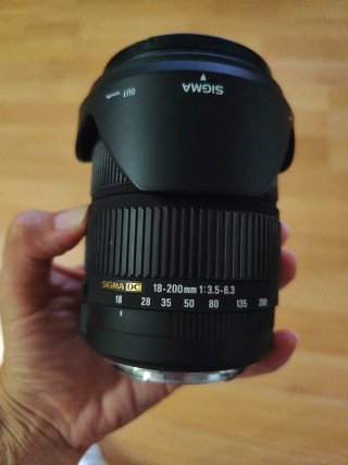 Sigma 18-200mm F3.5-6.3 DC OS