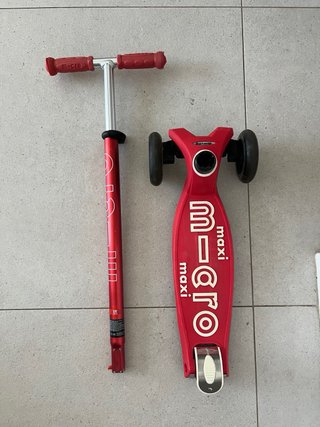 Patinete Micro Maxi Infantil Rojo