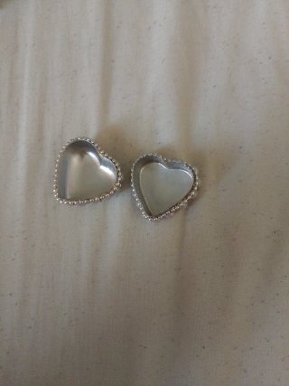 Mini Joyero Corazón Perlas y Dorado