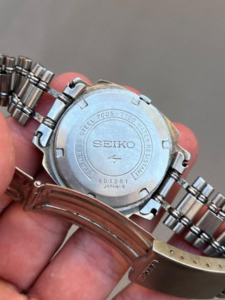 Reloj Seiko Automático Vintage 7005-7130