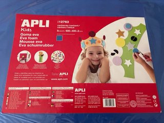 Hojas Goma Eva APLI Kids (4 colores)