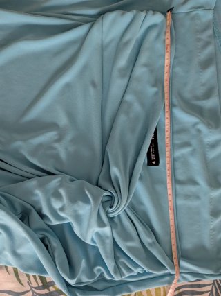 Falda Zara Talla L Azul Turquesa