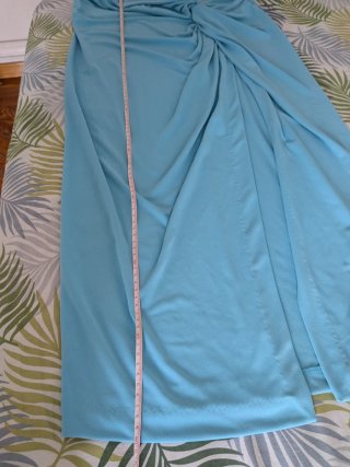 Falda Zara Talla L Azul Turquesa