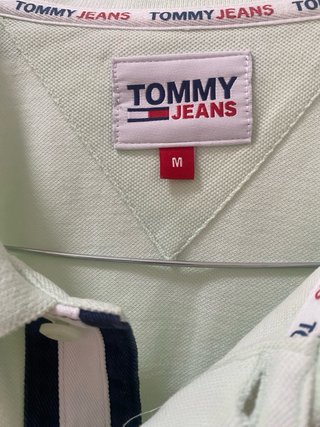 Polo Tommy Hilfiger M Verde Menta