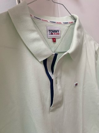 Polo Tommy Hilfiger M Verde Menta