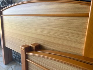Juego de 2 camas gemelas de madera