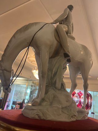 Figura Lladró Jinete a Caballo