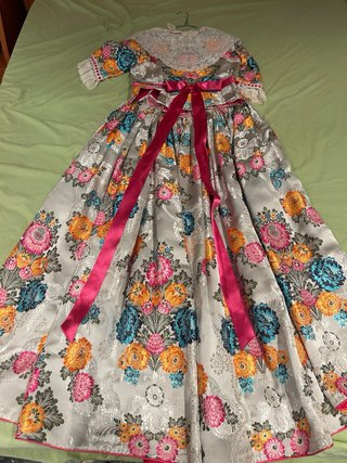 Traje de Fallera Siglo XVIII Multicolor
