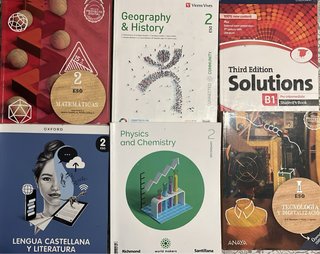 Libros 2 de la ESO British. ENRIQUE NIETO