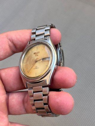 Seiko 5 DX Automático 7009-3020 Dorado