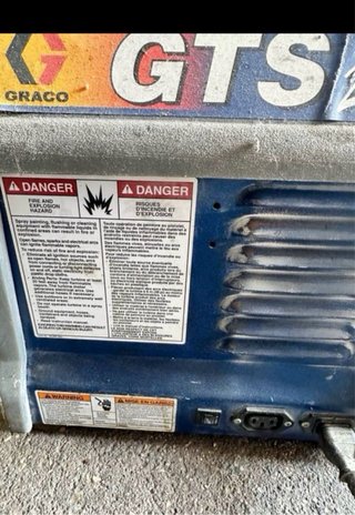 Compresor pintura Graco GTS 2500 hvlp