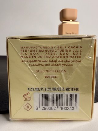 Perfume Naughty Vanilla Gulf Orchid 100ml