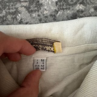 Polo Kappa Vintage Anni 80 XL bianca