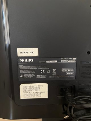 TV Televisor Philips de 19” y pantalla LCD