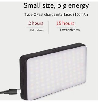Iluminador LED W140 RGB Portátil
