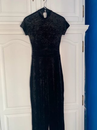 Vestido negro de Pianoforte di Max Mara