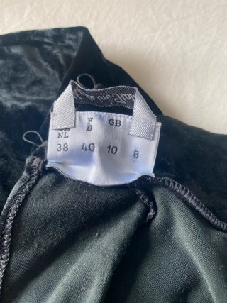 Vestido negro de Pianoforte di Max Mara