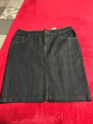 Falda vaquera H&M azul
