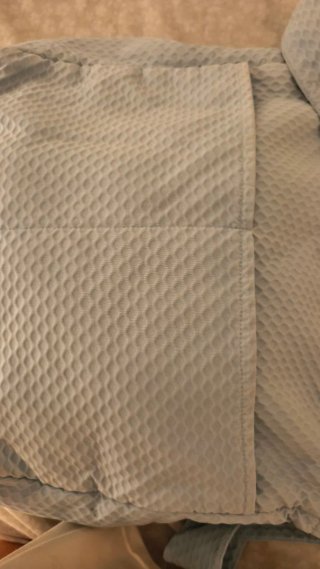 Bolso para carrito de bebé azul