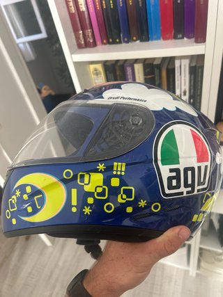 Casco AGV Valentino Rossi Mugello 2008