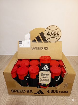 Pelotas Pádel Adidas Speed RX (3 uds)