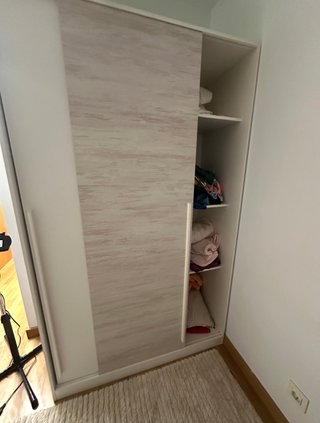 Cama Nido Infantil con Armario y Estantería