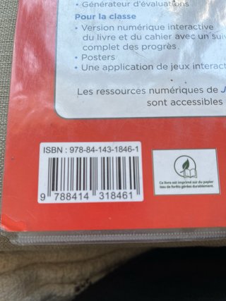 Libro de francés 2  ESO