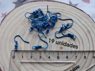Lote ganchos y bases de pendientes abalorios