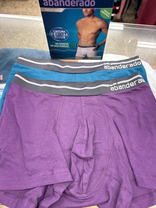 2 Calzoncillos Boxer Abanderado Talla M