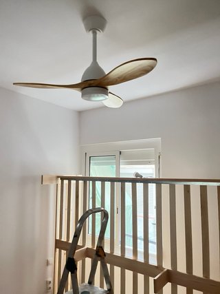 Instalaciónde ventilador en techo en Barcelona