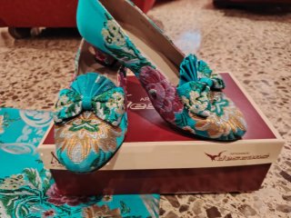 Traje de Fallera Turquesa
