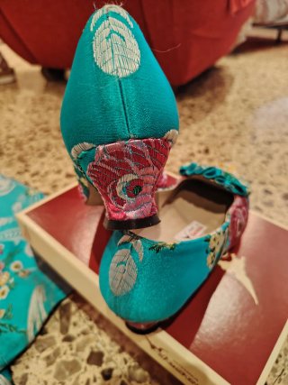 Traje de Fallera Turquesa