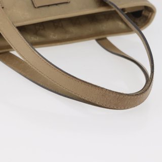 GUCCI GG Implementation Tote Bag PVC Gold 211138