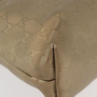 GUCCI GG Implementation Tote Bag PVC Gold 211138