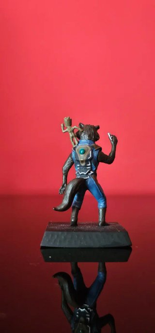 ROCKET Y GROOT - FIGURA CUSTOM