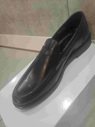 Scarpe uomo eleganti nere Made in Italy pelle 42