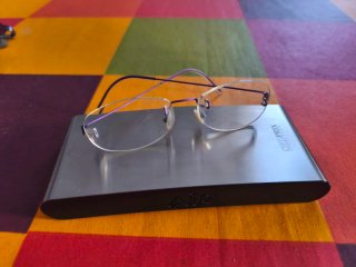 Gafas Air graduadas moradas y plateadas