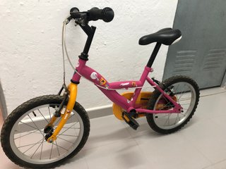 Bicicleta Infantil 16" Rosa