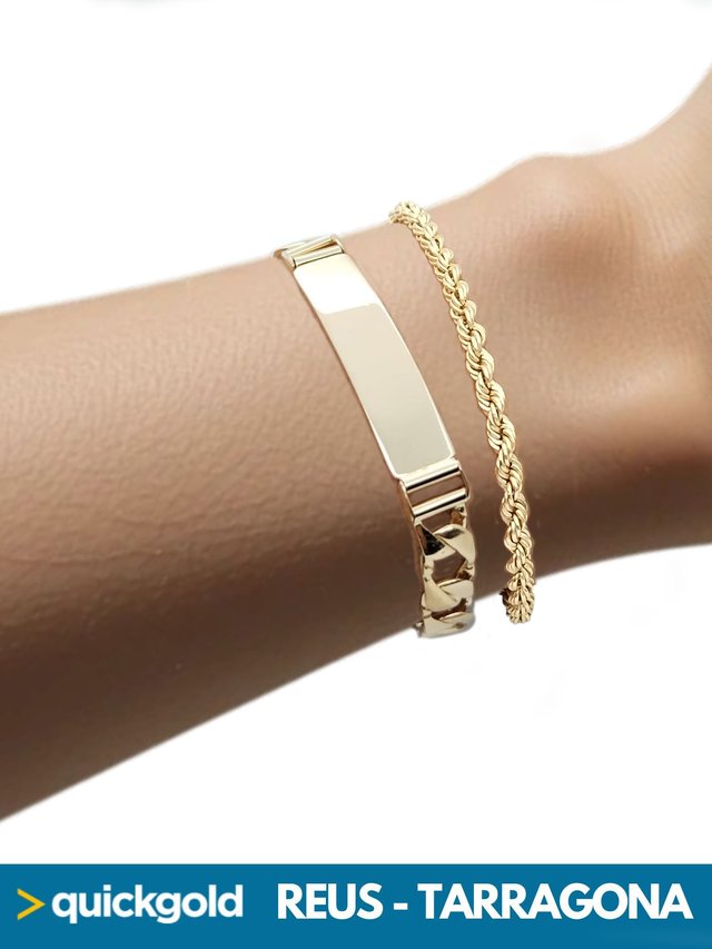 PULSERAS ORO 18K PENSADAS PARA EL VERANO