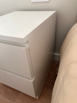 Comodino IKEA MALM con 2 cassetti