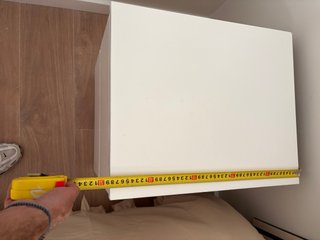 Comodino IKEA MALM con 2 cassetti