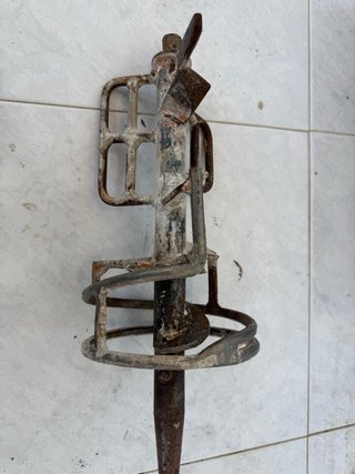 Árbol mezclador con espiral y rejilla para m-tec