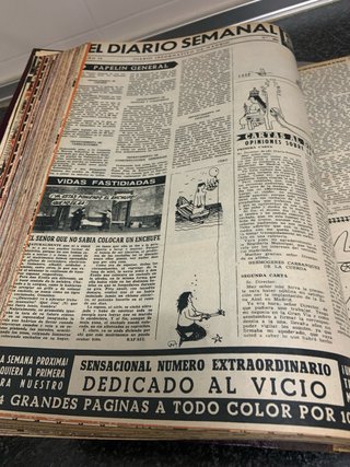 ENCUADERNACIONES COMPLETAS DE LA REVISTA “CODORNIZ