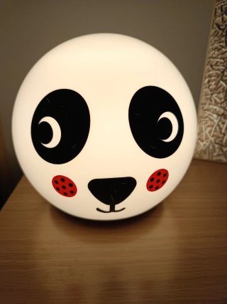 Lámpara infantil panda IKEA