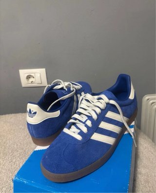 Adidas Gazelle Azul y Blanco (ITALIA)