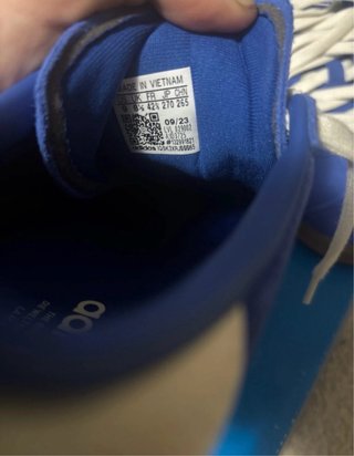 Adidas Gazelle Azul y Blanco (ITALIA)