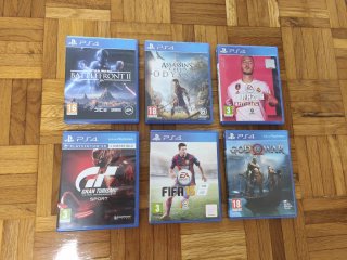 Lote 6 Juegos PS4: God of War, Assasin's Creed