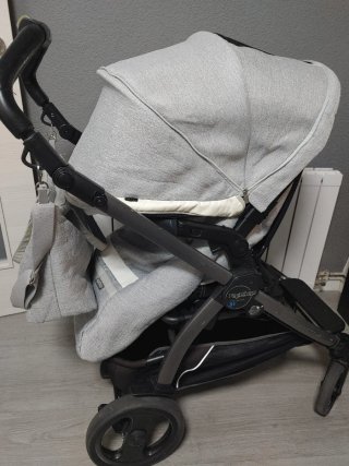Carrito Bebé Peg Perego Gris